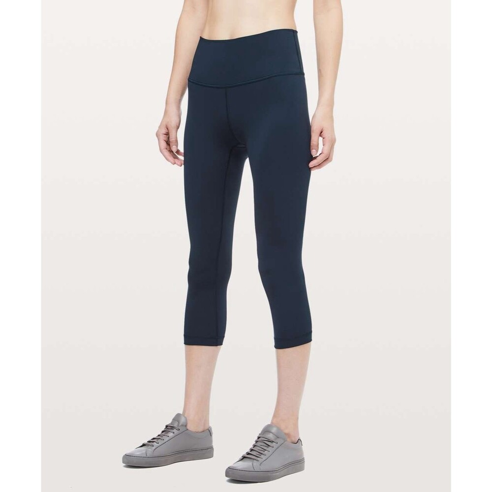 lululemon athletica navy blue leggings size 4